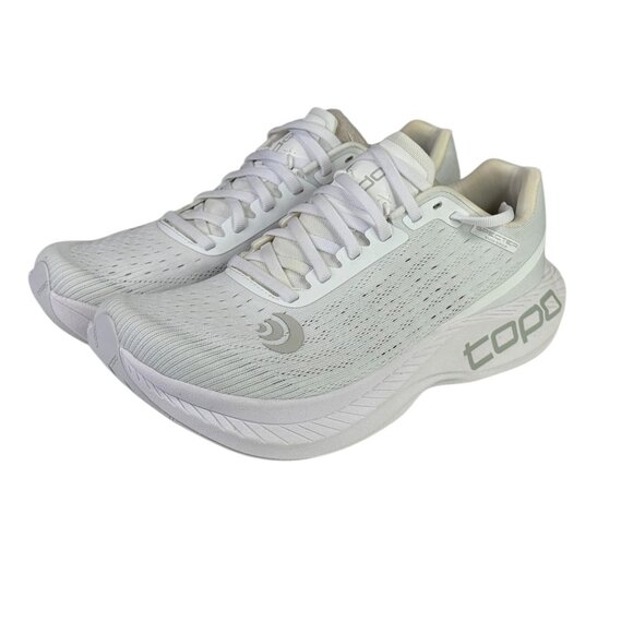 Topo Specter Shoes Mens 9 White Running Sneakers Athletic Comfort Mesh - Picture 3 of 12